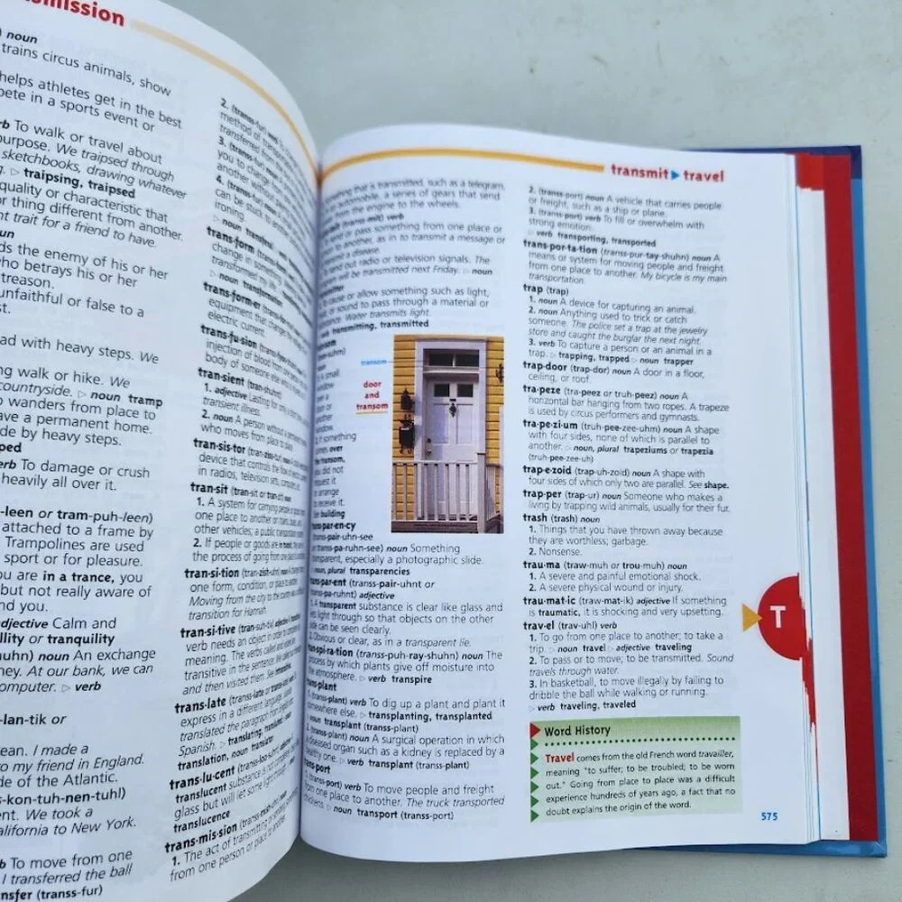 Scholastic Children's Dictionary Hardcover Book Reference Classroom Supplies Sch